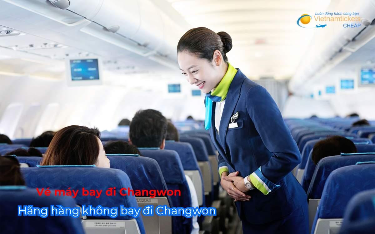 Hãng hàng không bay đi Changwon