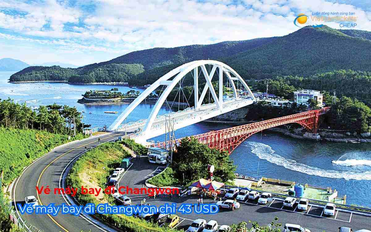 Vé máy bay đi Changwon chỉ 43 USD