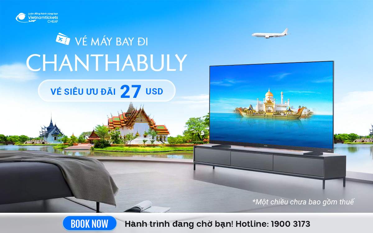 Vé Máy Bay Đi Chanthabuly