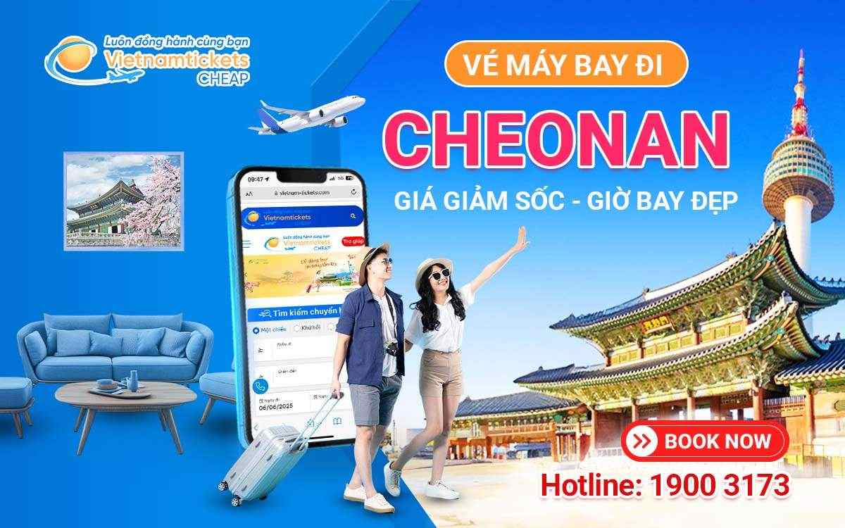 Vé đi Cheonan
