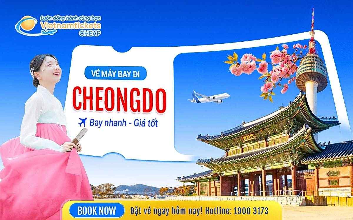 Vé đi Cheongdo