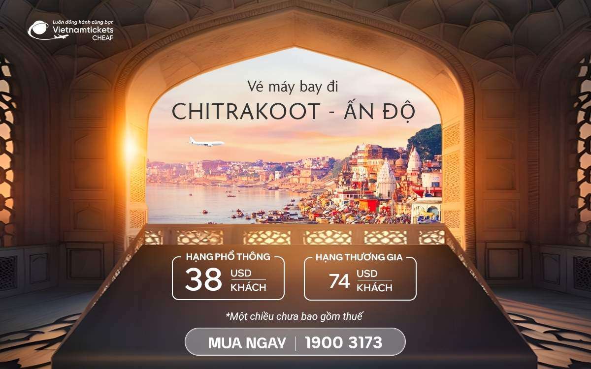 Vé Máy Bay Đi Chitrakoot