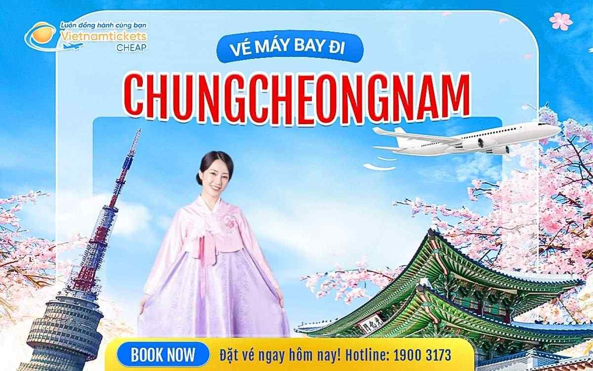 Vé đi Chungcheongnam