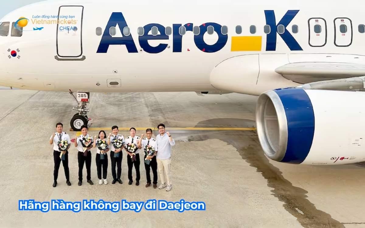 Hãng hàng không bay đi Daejeo