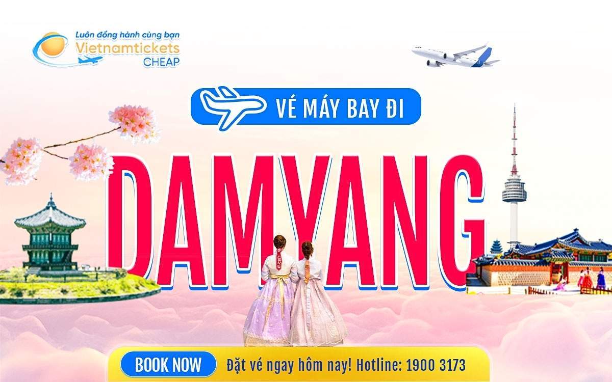 Vé Máy Bay Đi Damyang