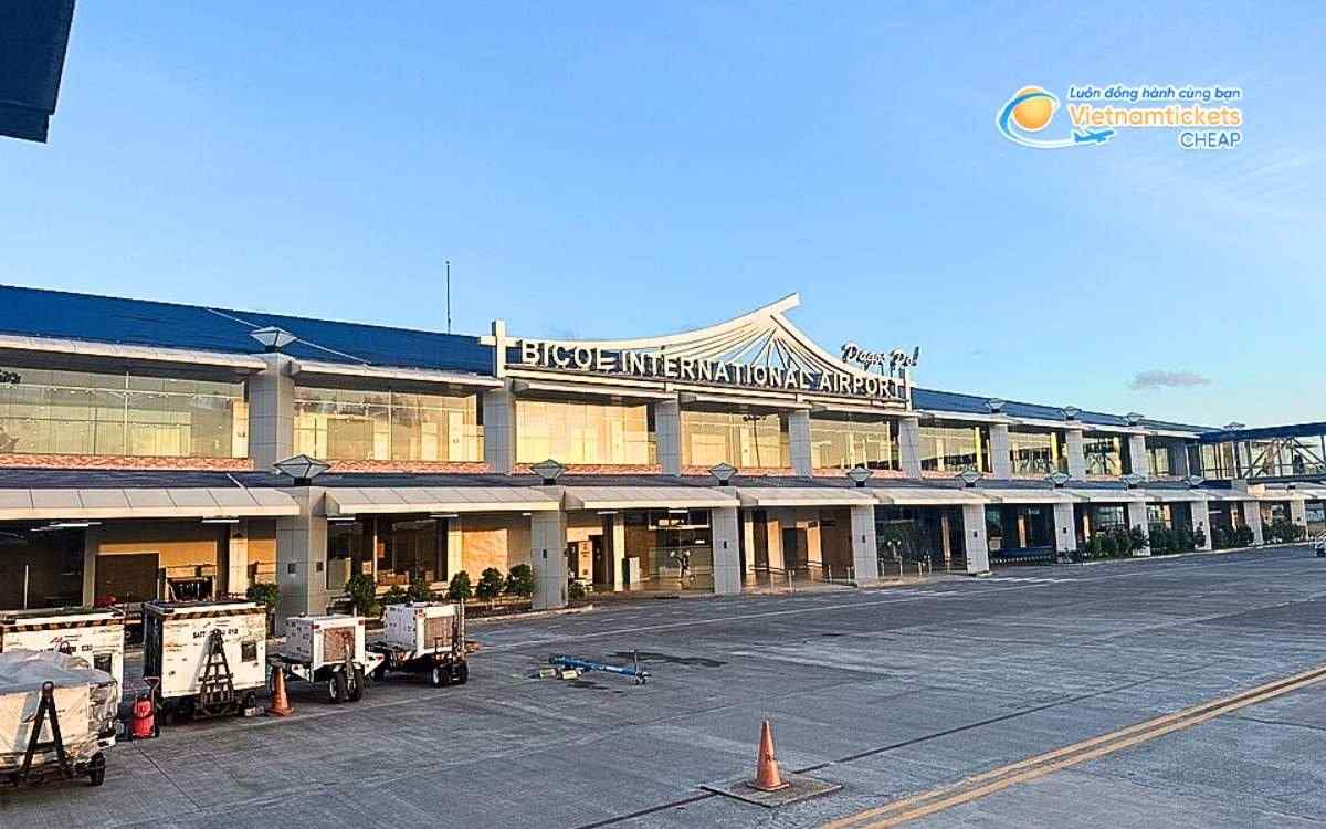 Bay đến Daraga hạ c&aacute;nh ở s&acirc;n bay n&agrave;o