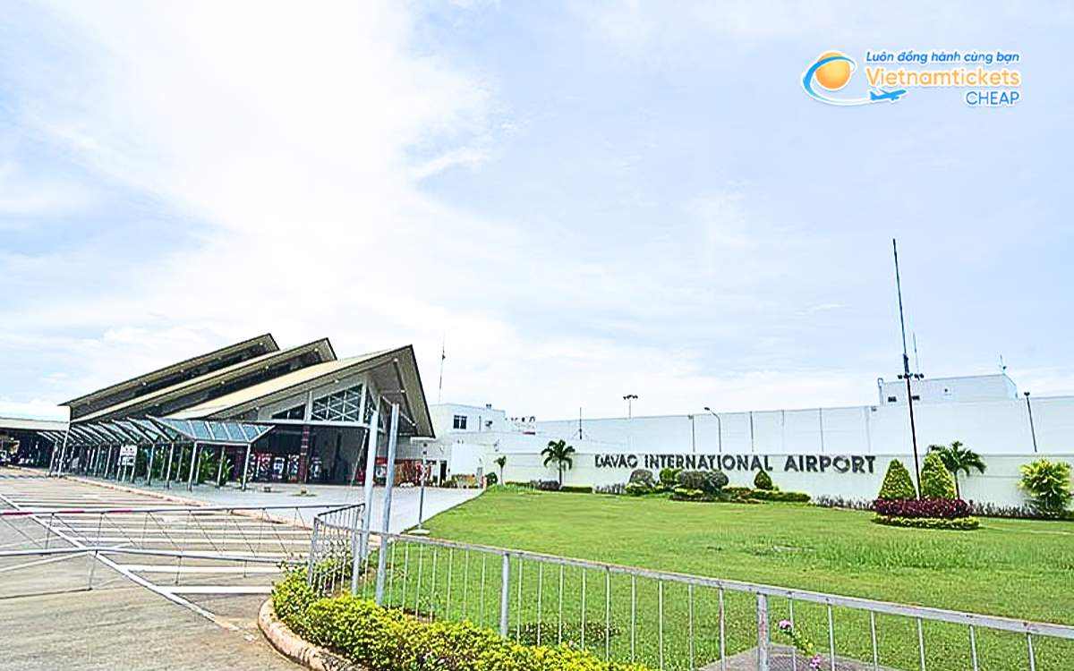 Bay đến Davao del Sur hạ cánh ở sân bay nào?