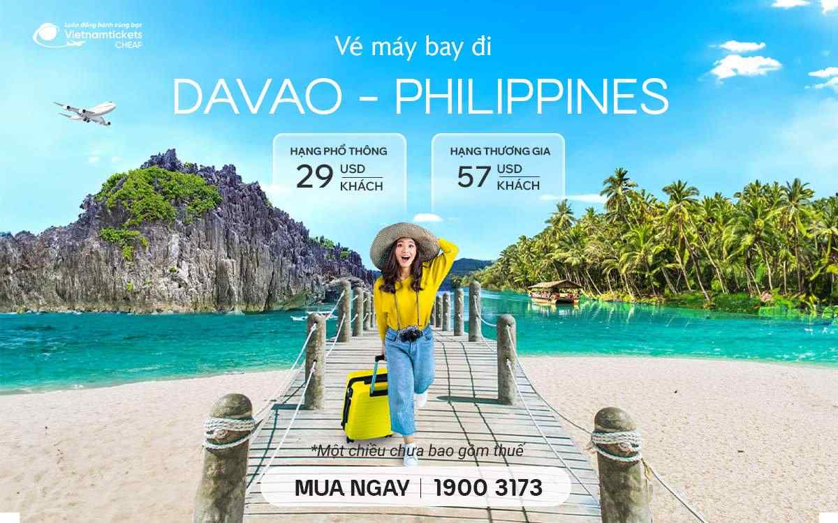 Vé Máy Bay Đi Davao