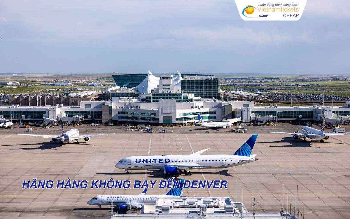 Hãng hàng không bay đến Denver