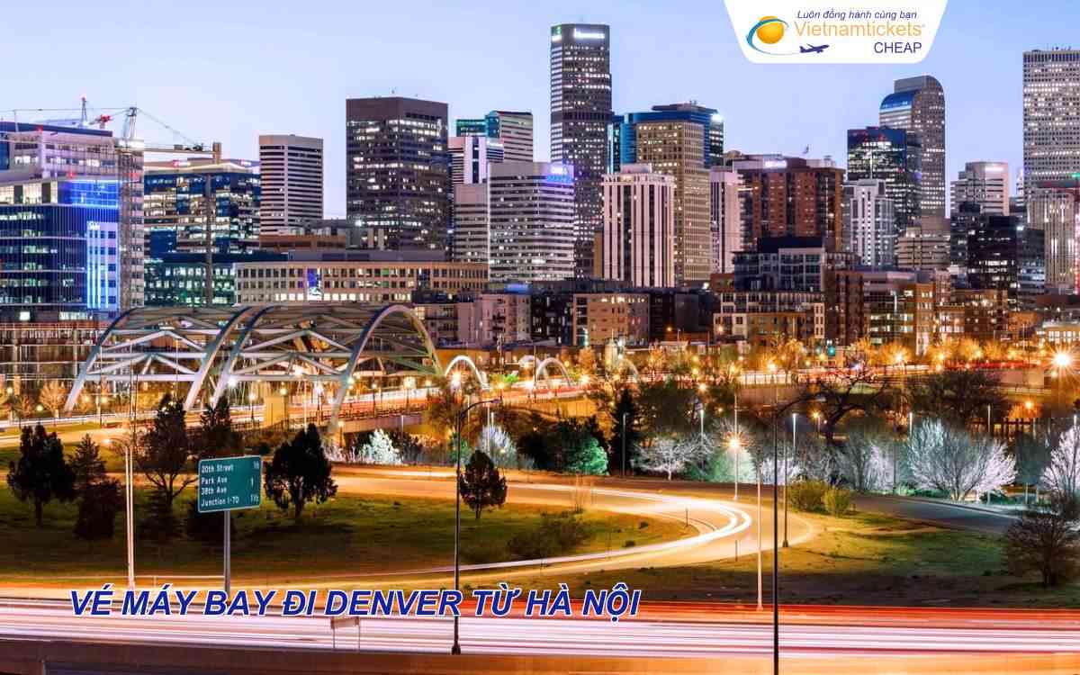 Vé máy bay đi Denver từ Hà Nội