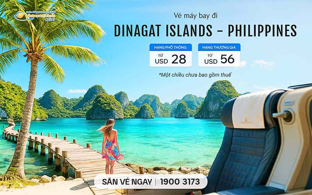 Vé Máy Bay Đi Dinagat Islands