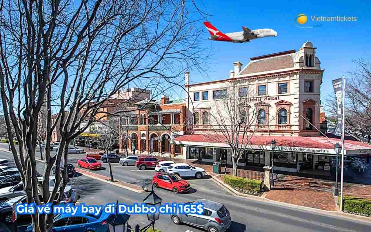 Giá vé máy bay đi Dubbo chỉ 165$