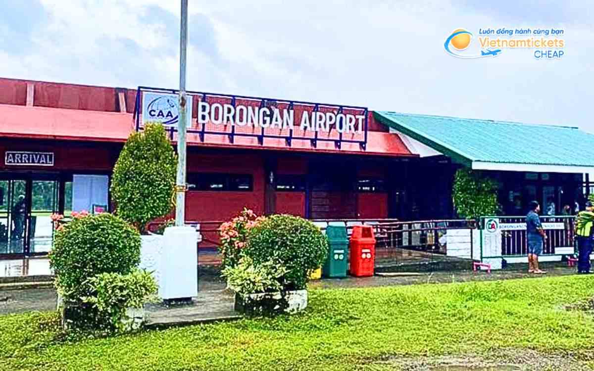 Bay đến Eastern Samar hạ cánh ở sân bay nào?