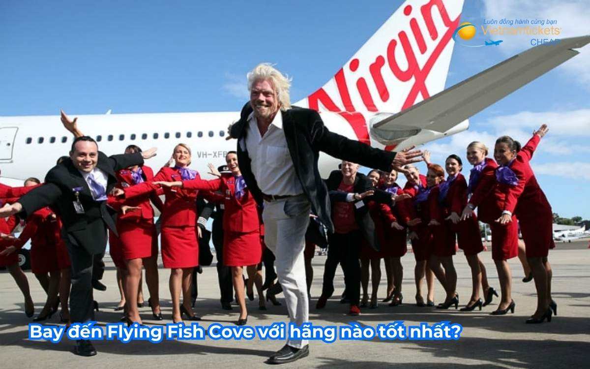 Bay đến Flying Fish Cove với hãng nào tốt nhất?