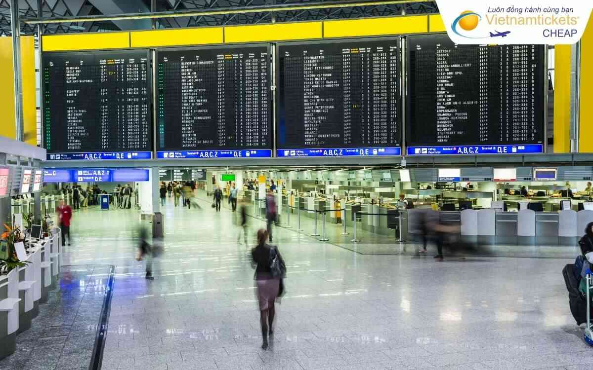 Bảng giá vé máy bay tới Frankfurt