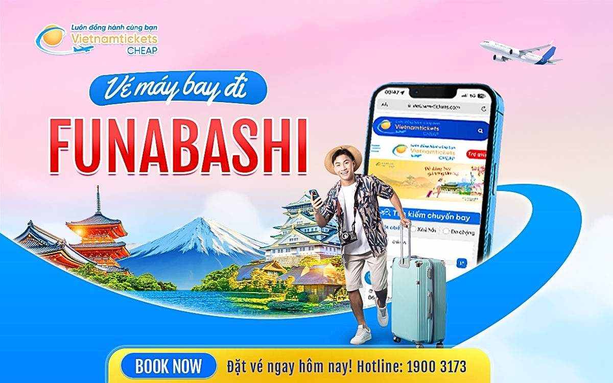 Vé đi Funabashi