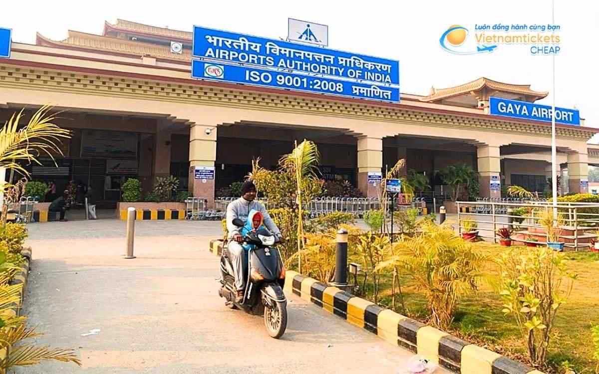 Bay đến Gaya hạ cánh ở sân bay nào?
