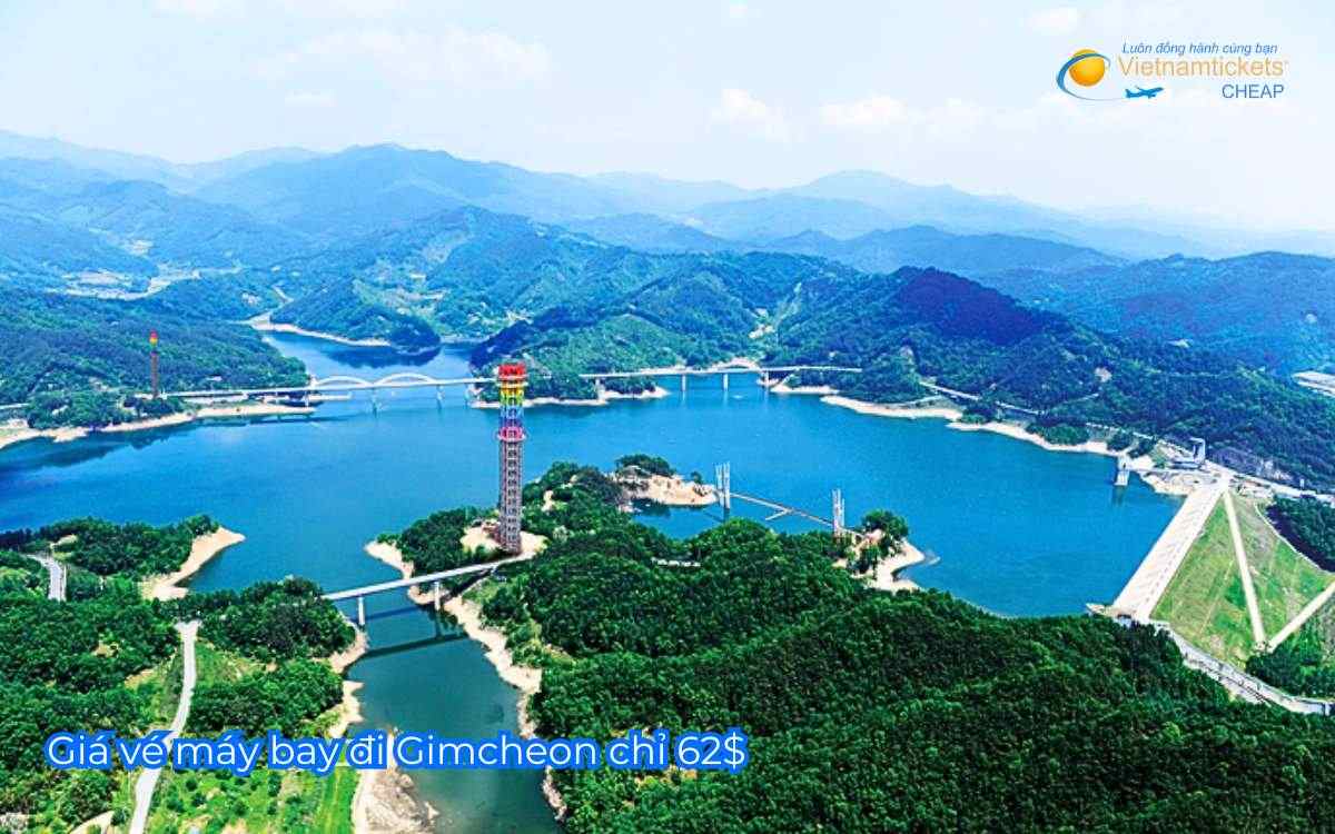 Giá vé máy bay đi Gimcheon chỉ 62$