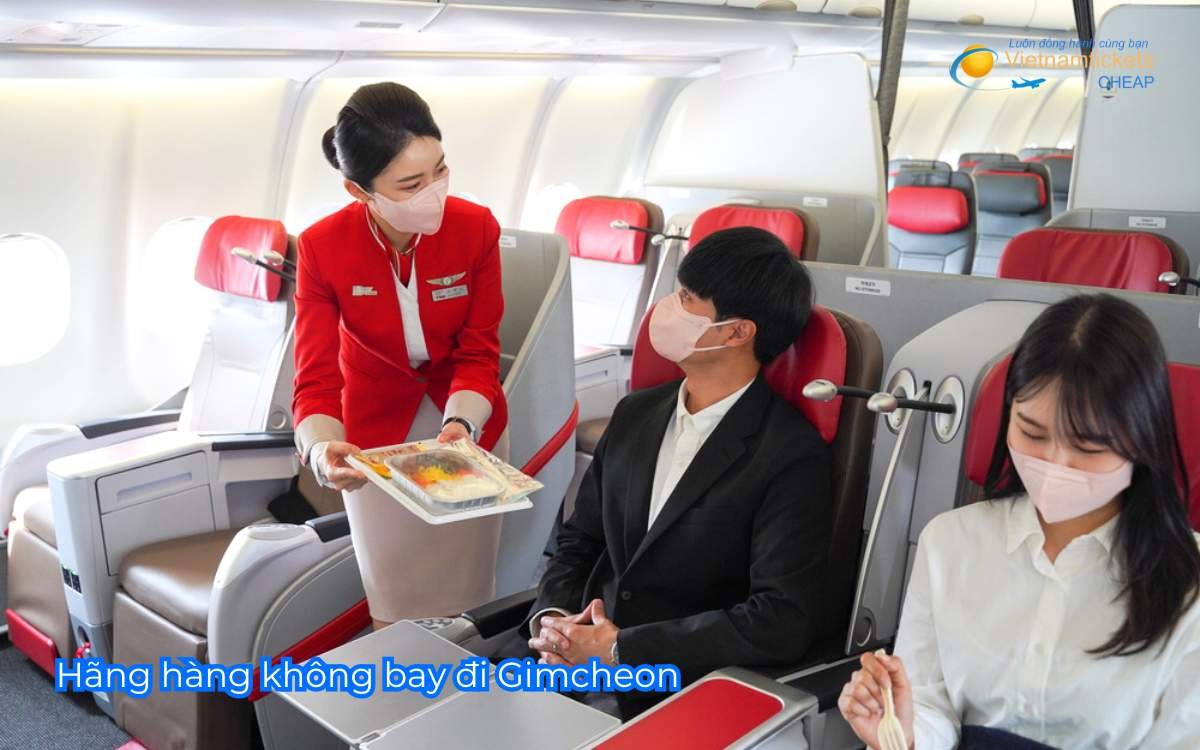 Hãng hàng không bay đi Gimcheon 