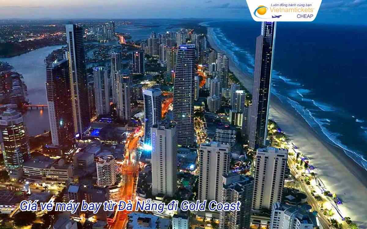 Vé máy bay từ Đà Nẵng đi Gold Coast