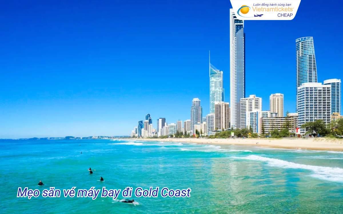 Mẹo săn vé máy bay đi Gold Coast