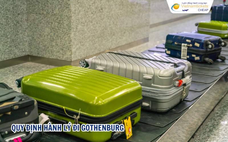 Quy định hành lý đi Gothenburg