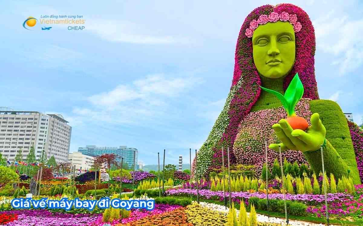Giá vé máy bay đi Goyang