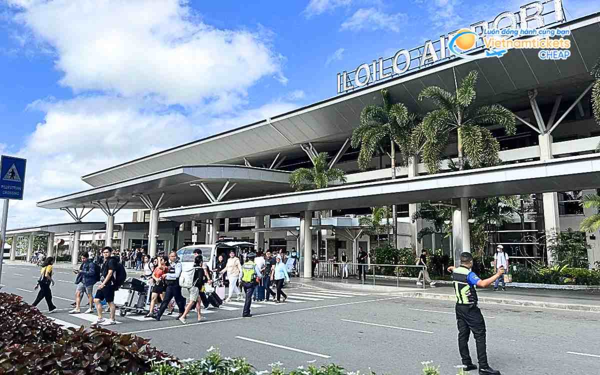 Bay đến Guimaras hạ cánh ở sân bay nào?