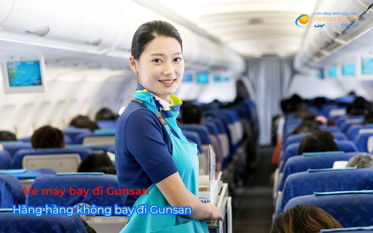 Hãng hàng không bay đi Gunsan