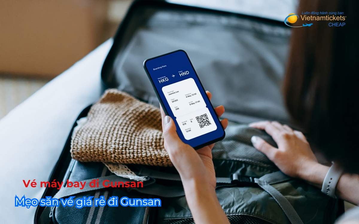 Mẹo săn vé giá rẻ đi Gunsan