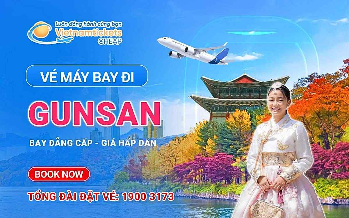 Vé đi Gunsan