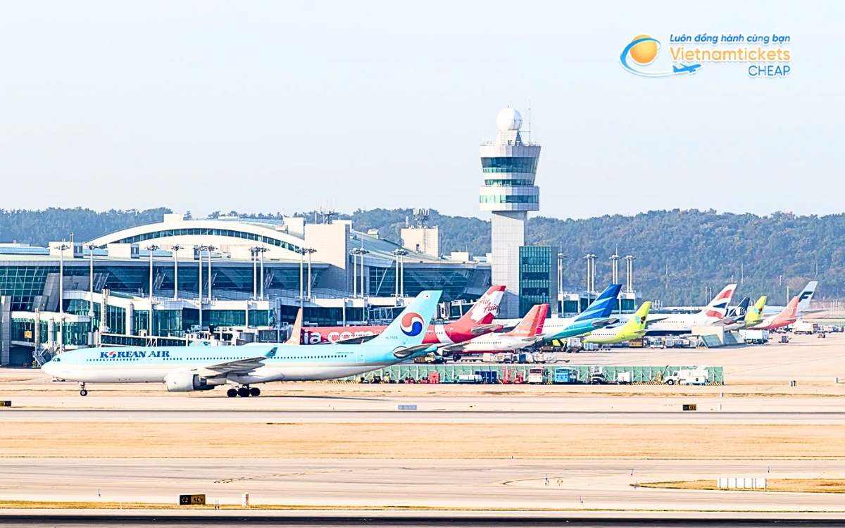 Bay đến Gyeonggi hạ cánh ở sân bay nào?
