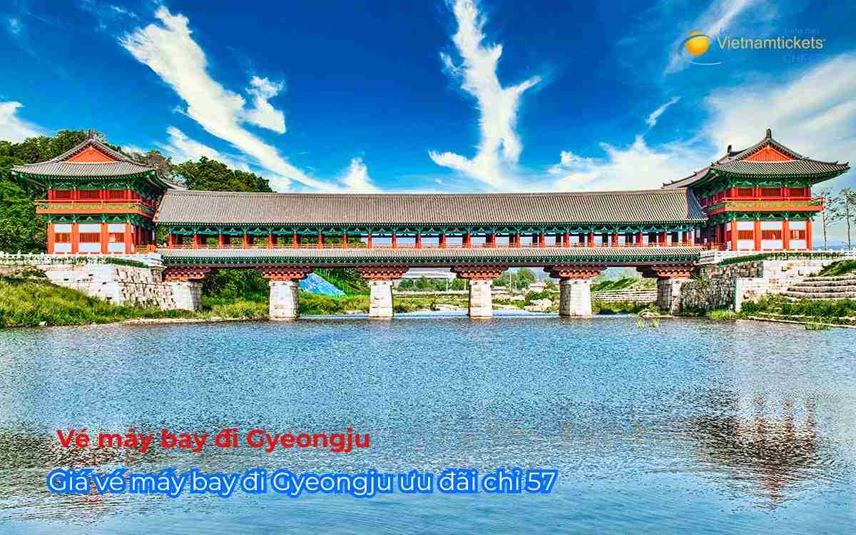 Giá vé máy bay đi Gyeongju ưu đãi chỉ 57 USD