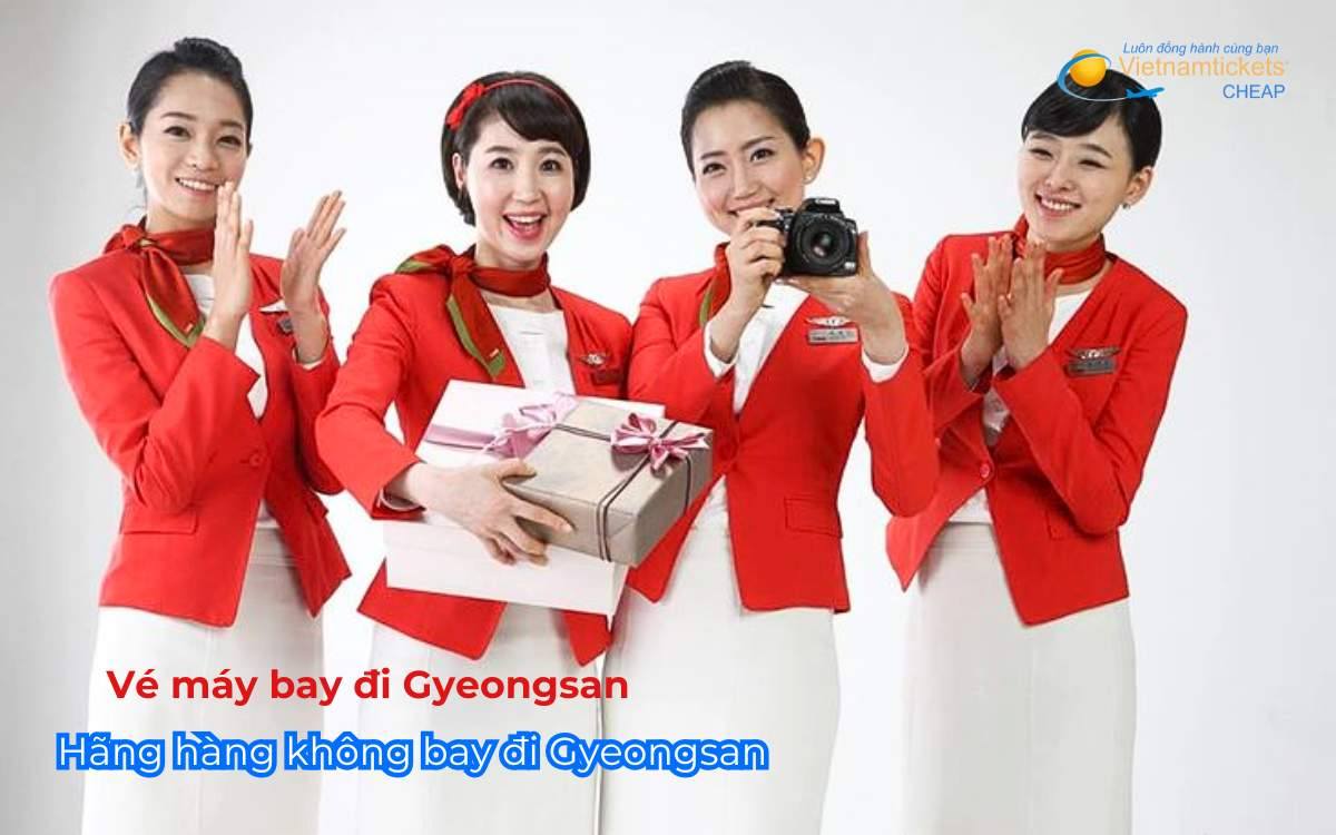H&atilde;ng h&agrave;ng kh&ocirc;ng bay đi Gyeongsan