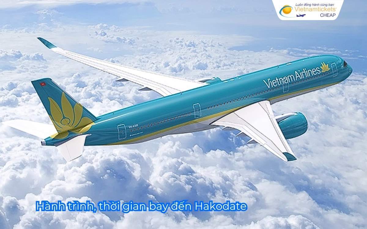 Hành trình, thời gian bay đến Hakodate