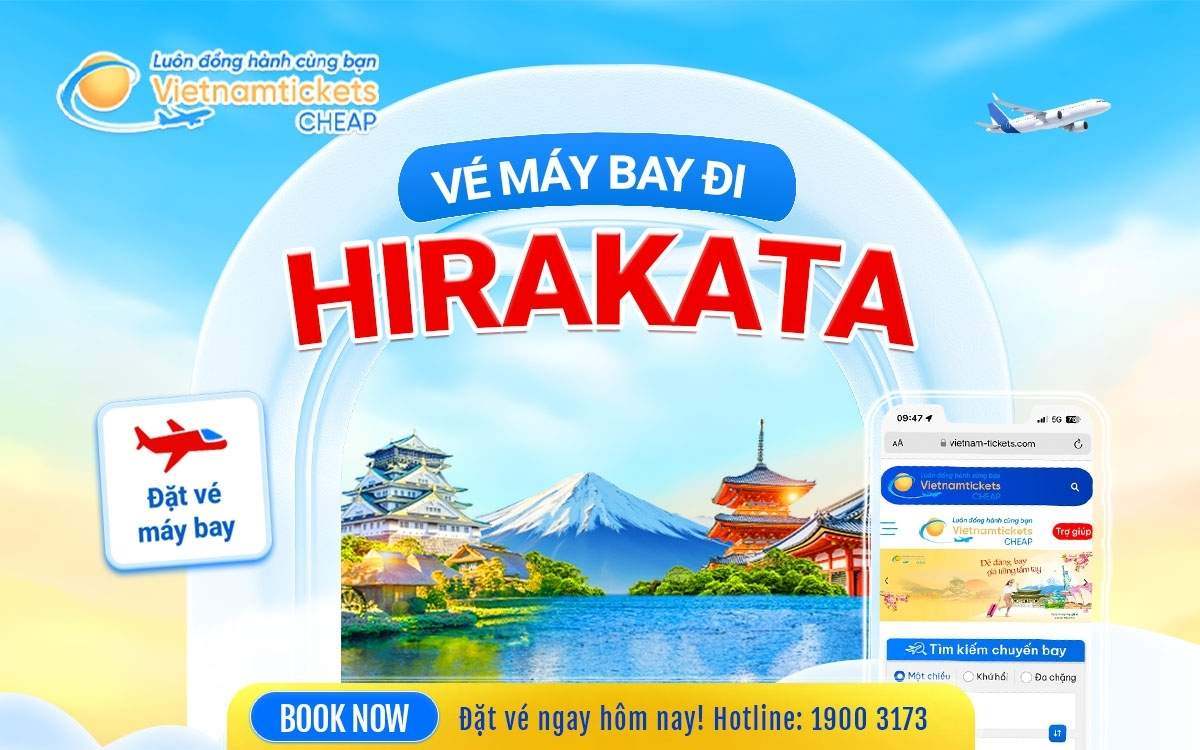 Vé đi Hirakata
