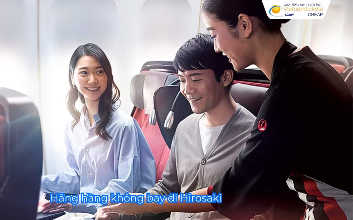Hãng hàng không bay đi Hirosaki