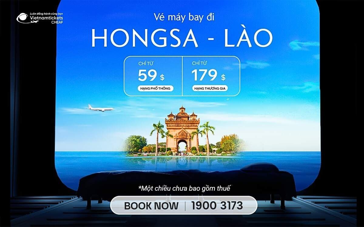 Vé Máy Bay Đi Hongsa
