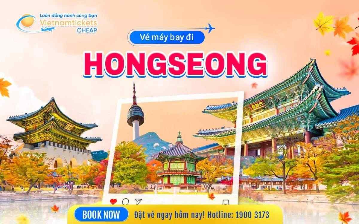 Vé máy bay đi Hongseong