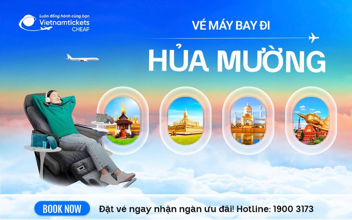Vé Máy Bay Đi Hua Mường