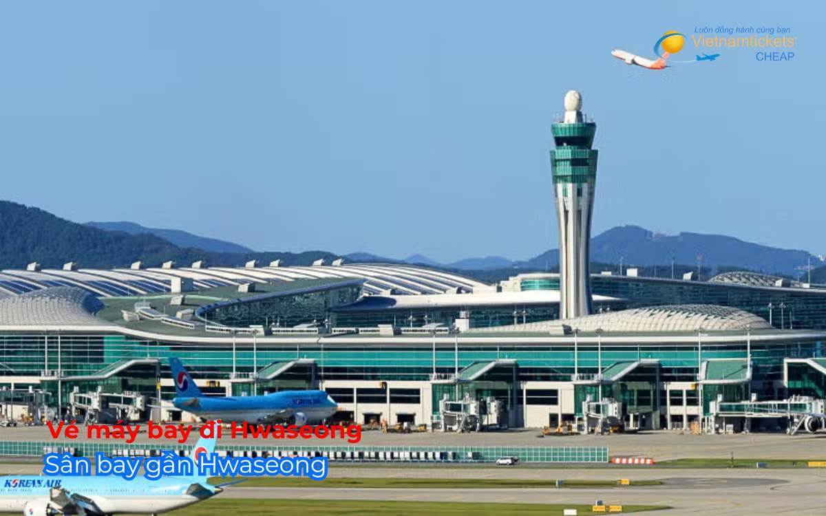 Sân bay gần Hwaseong