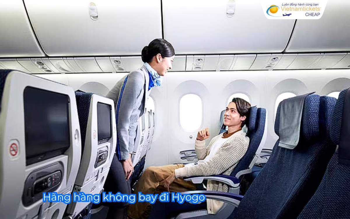 Hãng hàng không bay đi Hyogo