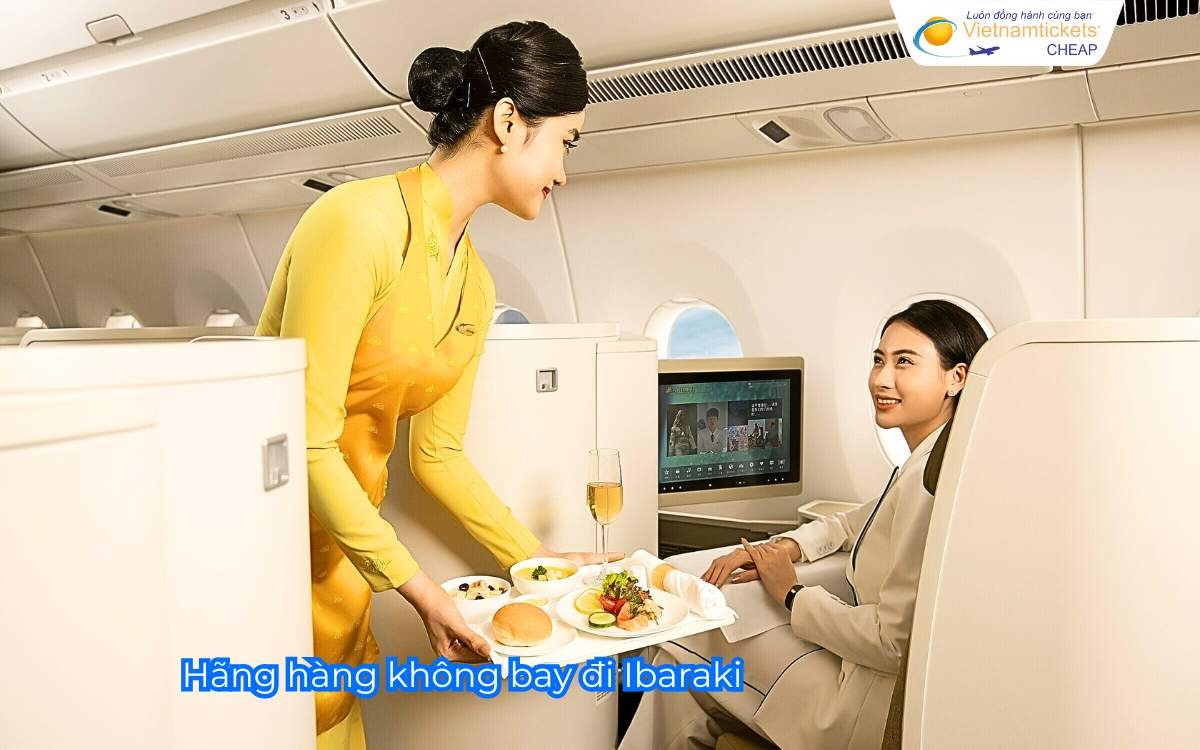 Hãng hàng không bay đi Ibaraki