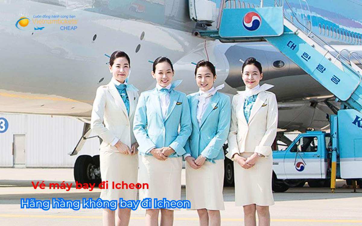 H&atilde;ng h&agrave;ng kh&ocirc;ng bay đi Icheon 