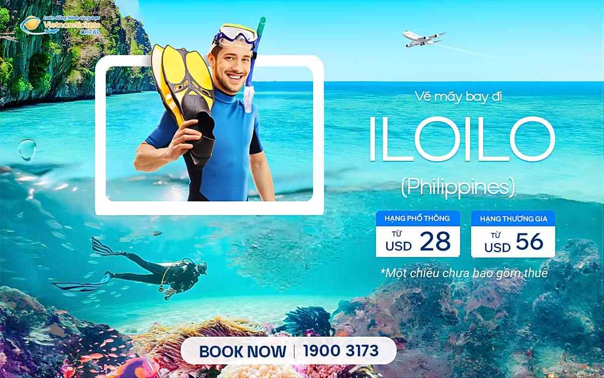 Vé Máy Bay Đi Iloilo