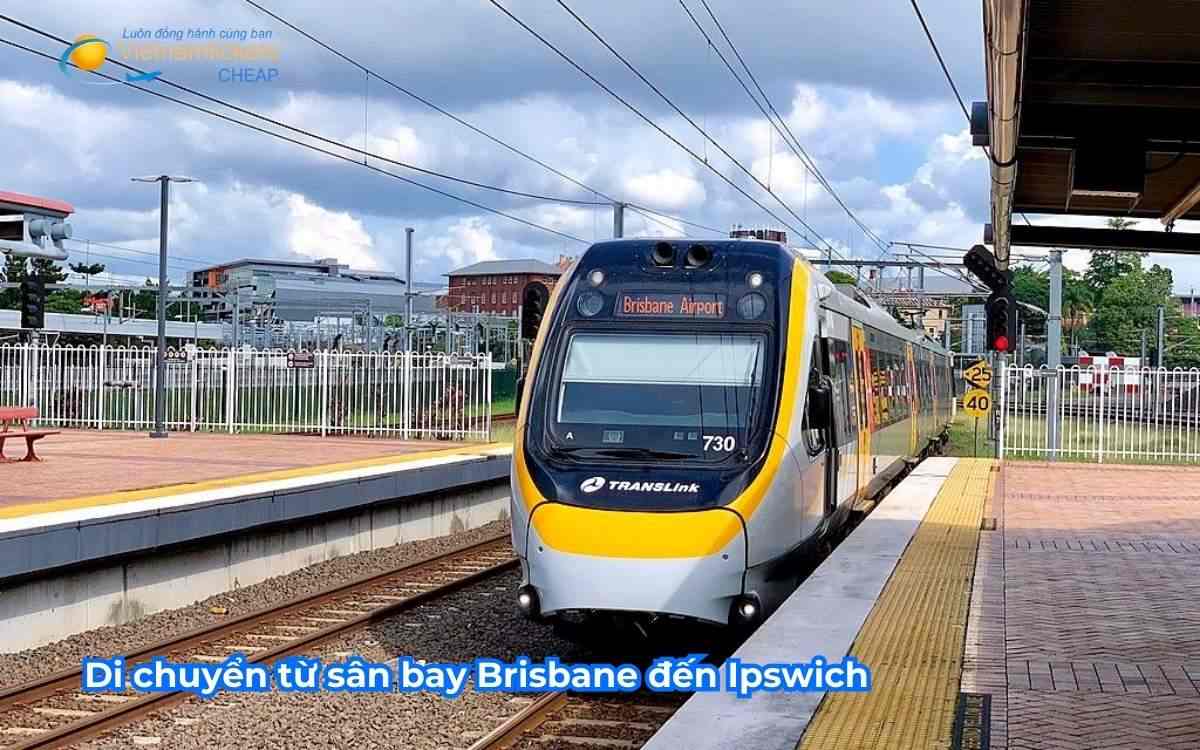Di chuyển từ sân bay Brisbane đến Ipswich