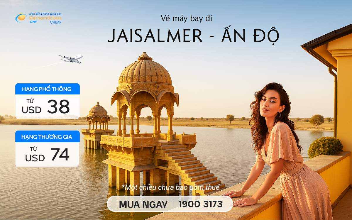 Vé Máy Bay Đi Jaisalmer