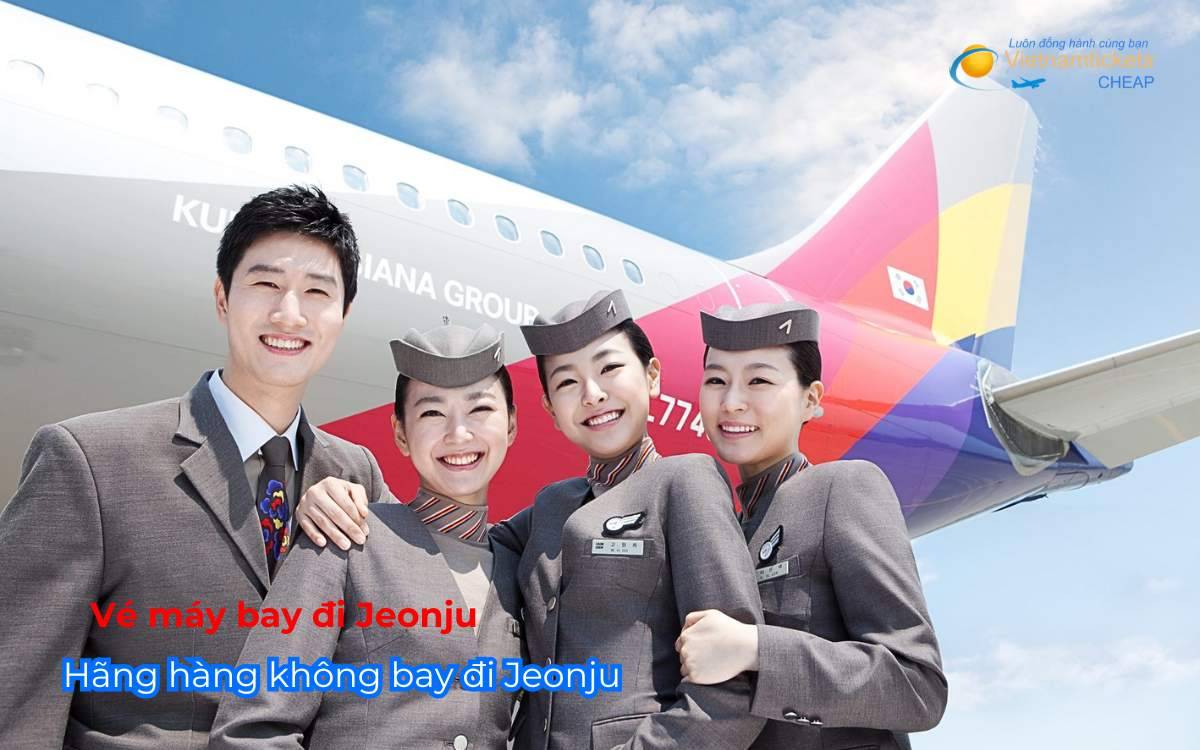 H&atilde;ng h&agrave;ng kh&ocirc;ng bay đi Jeonju