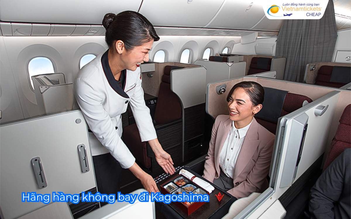 Hãng hàng không bay đi Kagoshima