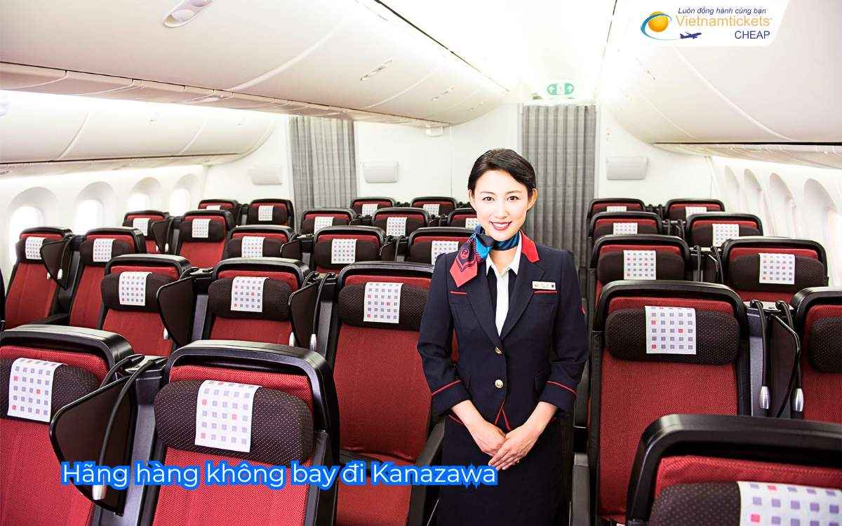 Hãng hàng không bay đi Kanazawa